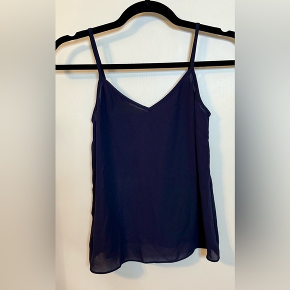 Ted Baker London Nixole Blue Purple Floral Ruched Sleeve Blouse Top- Size 0 - Picture 4 of 9